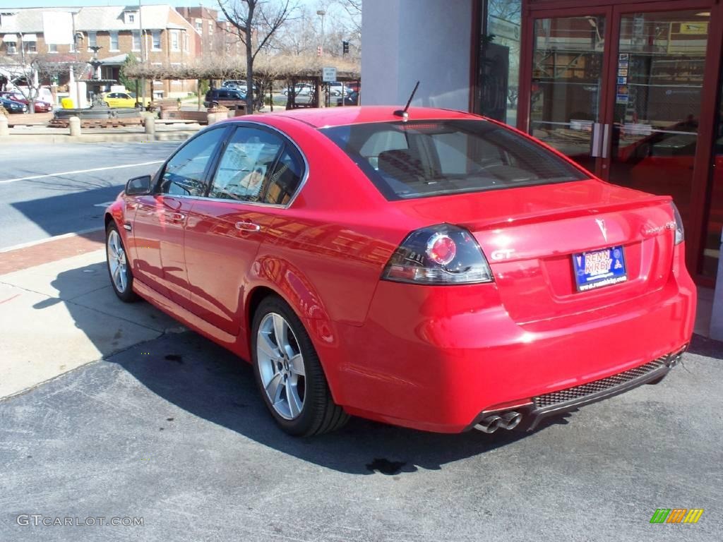 2009 G8 GT - Liquid Red / Onyx photo #3