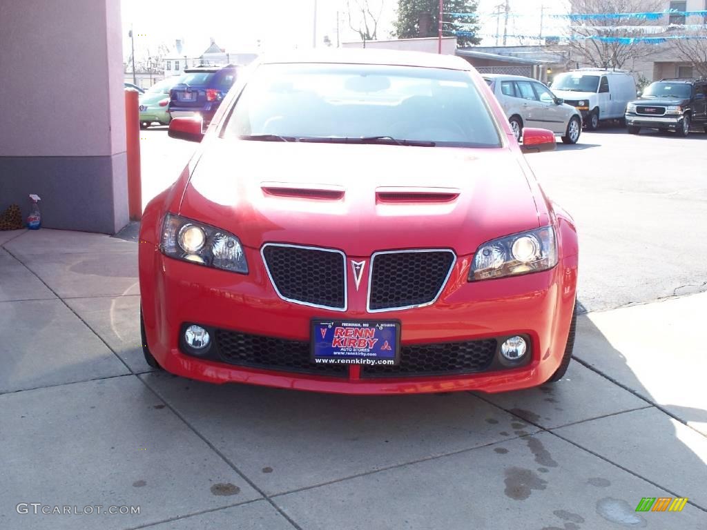 2009 G8 GT - Liquid Red / Onyx photo #5