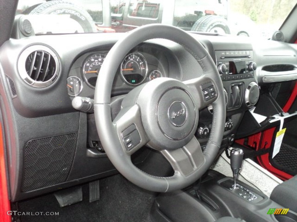 2012 Wrangler Sport S 4x4 - Flame Red / Black photo #7