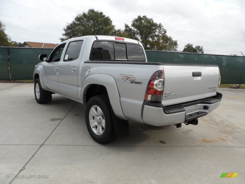 2012 Tacoma V6 TRD Sport Prerunner Double Cab - Silver Streak Mica / Graphite photo #5