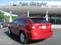 2007 Inferno Red Crystal Pearl Dodge Caliber SXT  photo #5