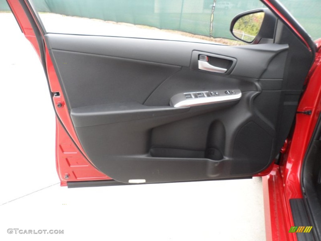 2012 Toyota Camry SE Black Door Panel Photo #56272058