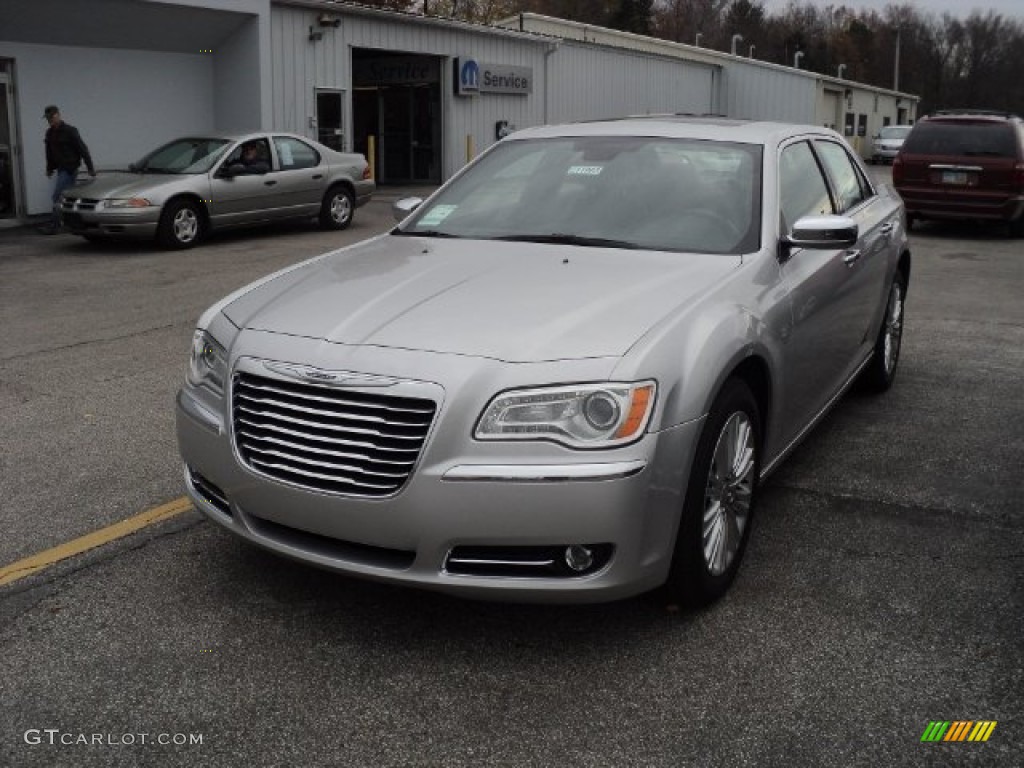 2012 300 C AWD - Bright Silver Metallic / Black photo #1