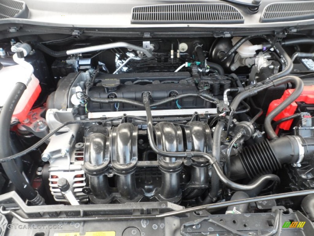 2012 Ford Fiesta S Sedan 1.6 Liter DOHC 16-Valve Ti-VCT Duratec 4 Cylinder Engine Photo #56272448