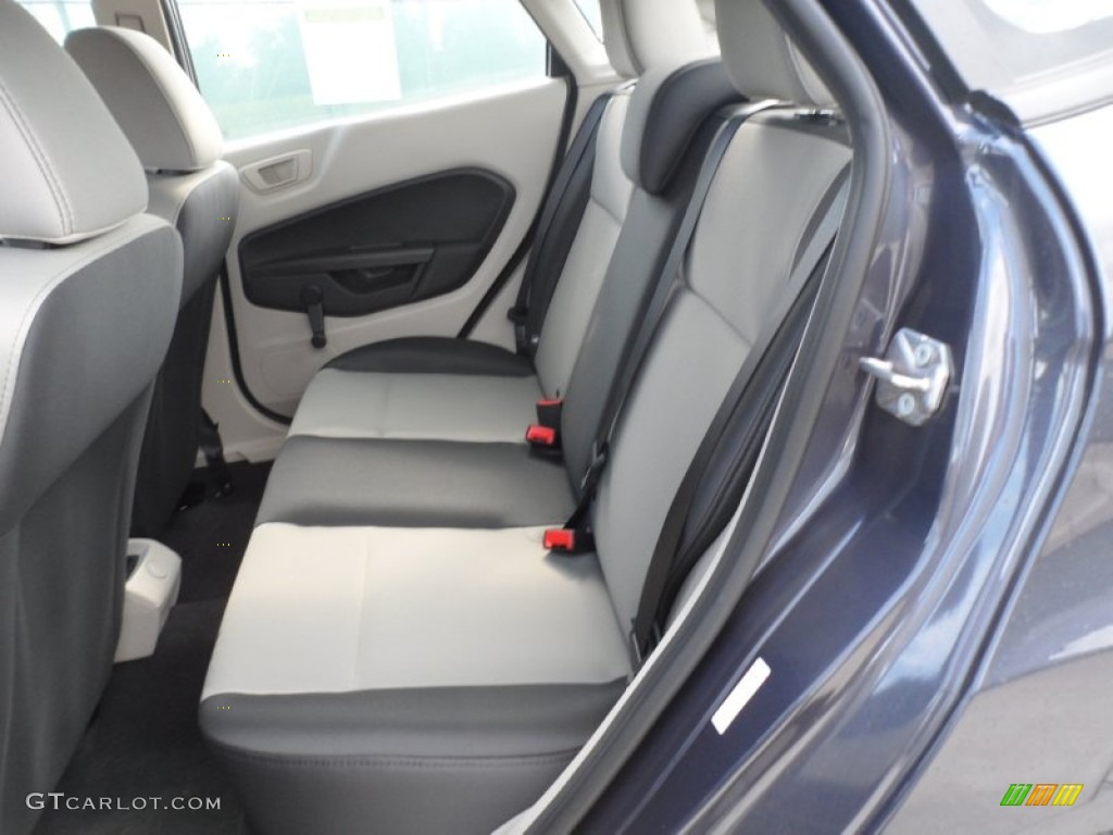 Rear seat in Light Stone/Charcoal Black 2012 Ford Fiesta S Sedan Parts