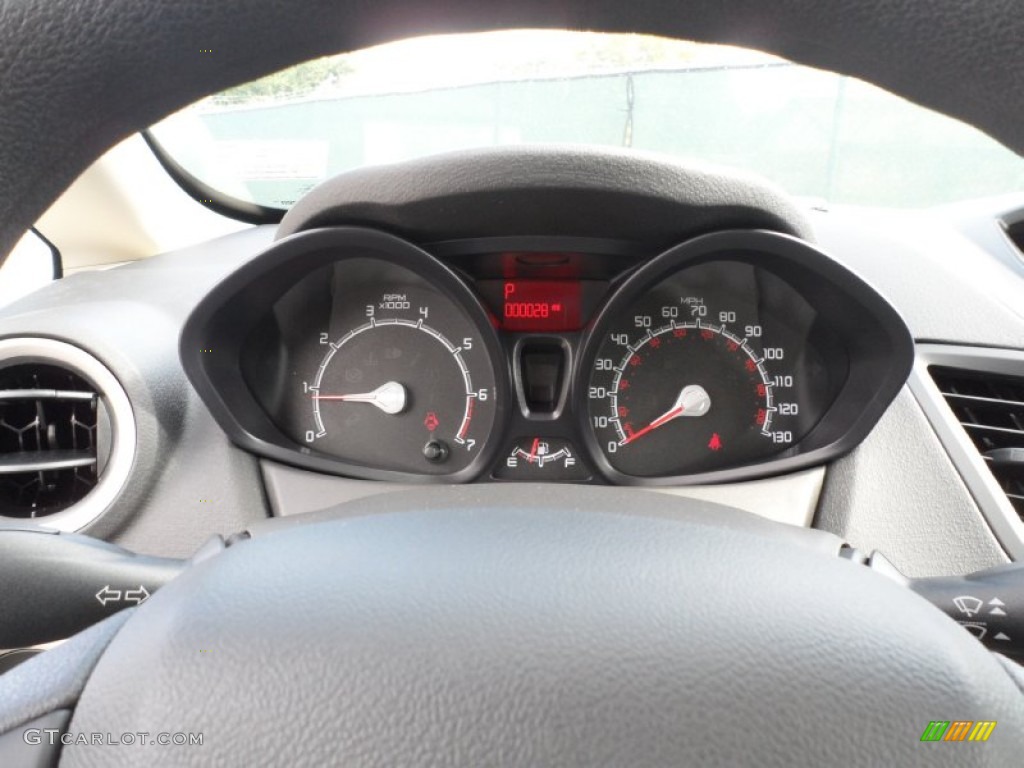 2012 Ford Fiesta S Sedan Gauges Photo #56272529