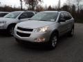 2012 Silver Ice Metallic Chevrolet Traverse LT AWD  photo #1