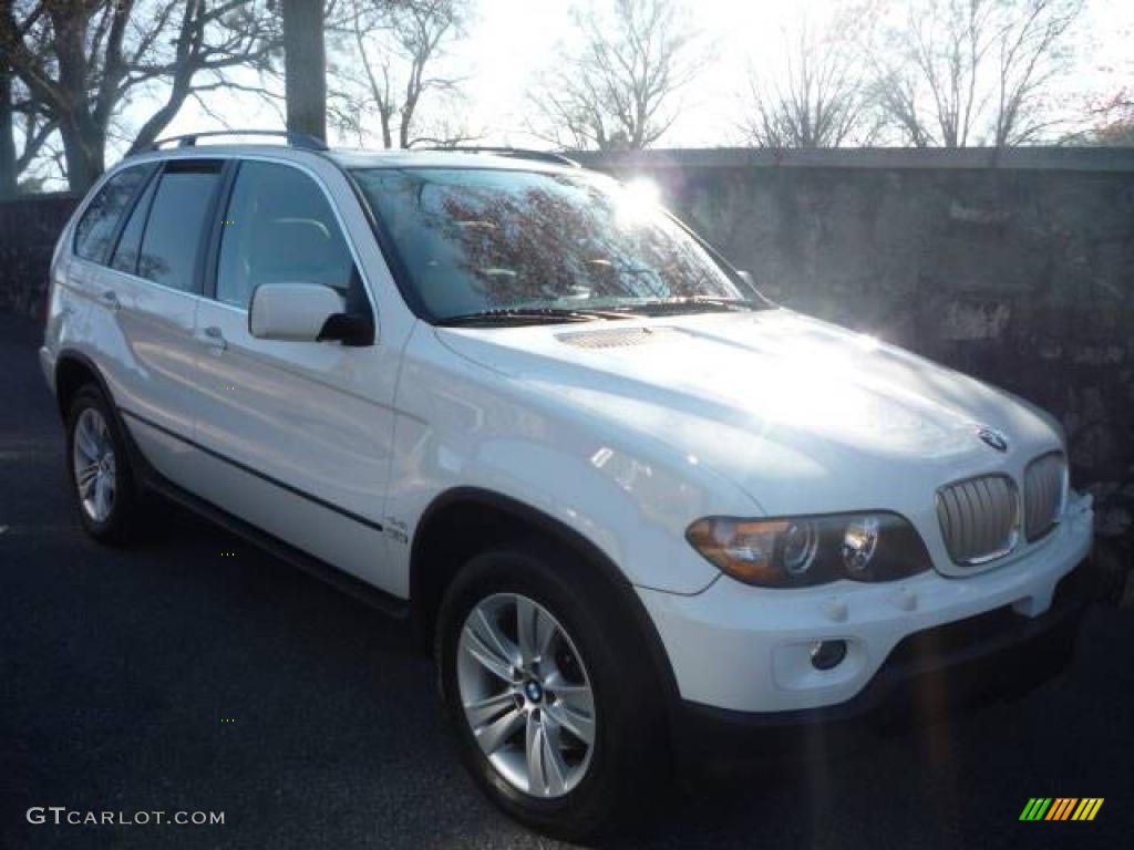 Alpine White BMW X5