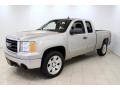 2008 Silver Birch Metallic GMC Sierra 1500 SLE Extended Cab 4x4  photo #3