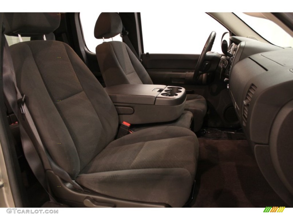 2008 Sierra 1500 SLE Extended Cab 4x4 - Silver Birch Metallic / Ebony photo #12