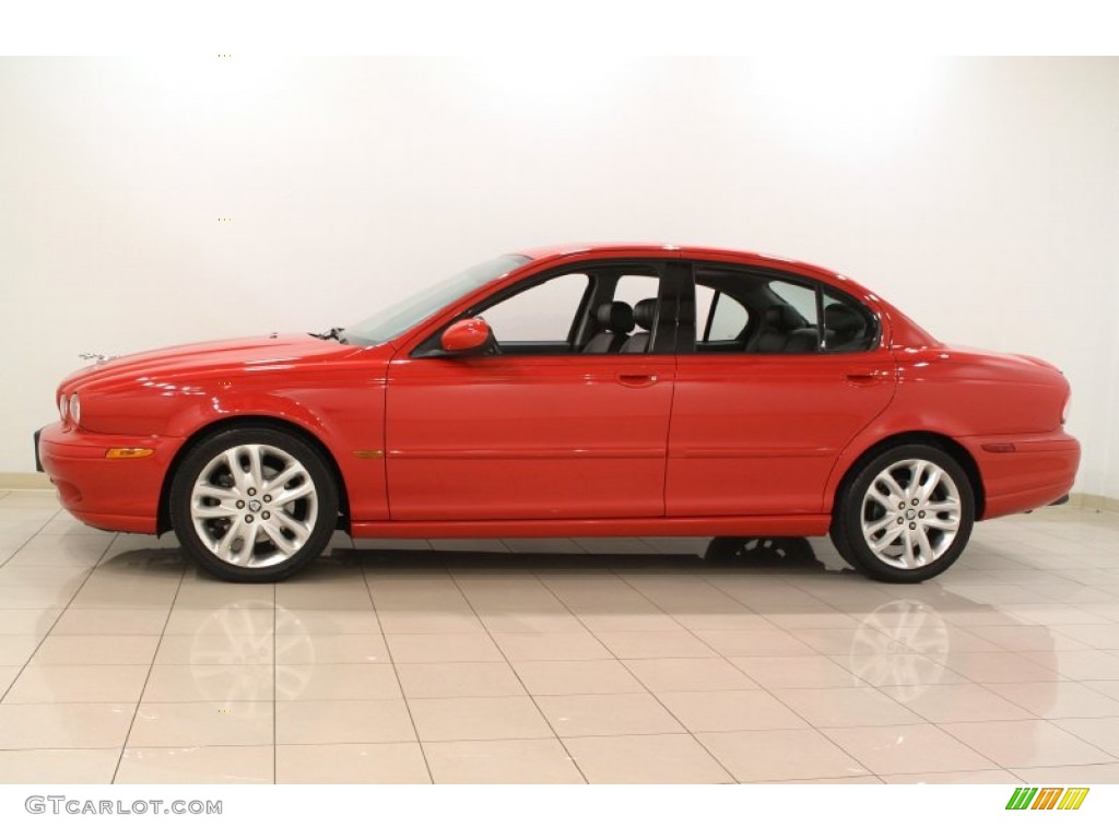 Phoenix Red 2002 Jaguar X-Type 3.0 Exterior Photo #56272955