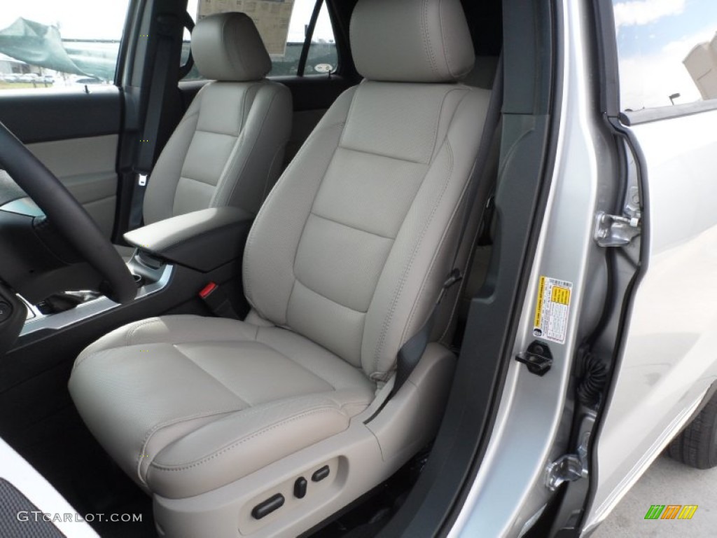 Medium Light Stone Interior 2012 Ford Explorer Limited EcoBoost Photo #56273177