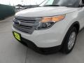 2012 White Suede Ford Explorer FWD  photo #10