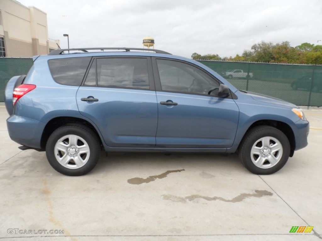 2011 RAV4 I4 - Pacific Blue Metallic / Ash photo #2