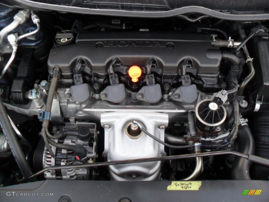 2006 Honda Civic LX Sedan 1.8L SOHC 16V VTEC 4 Cylinder Engine Photo #56273615