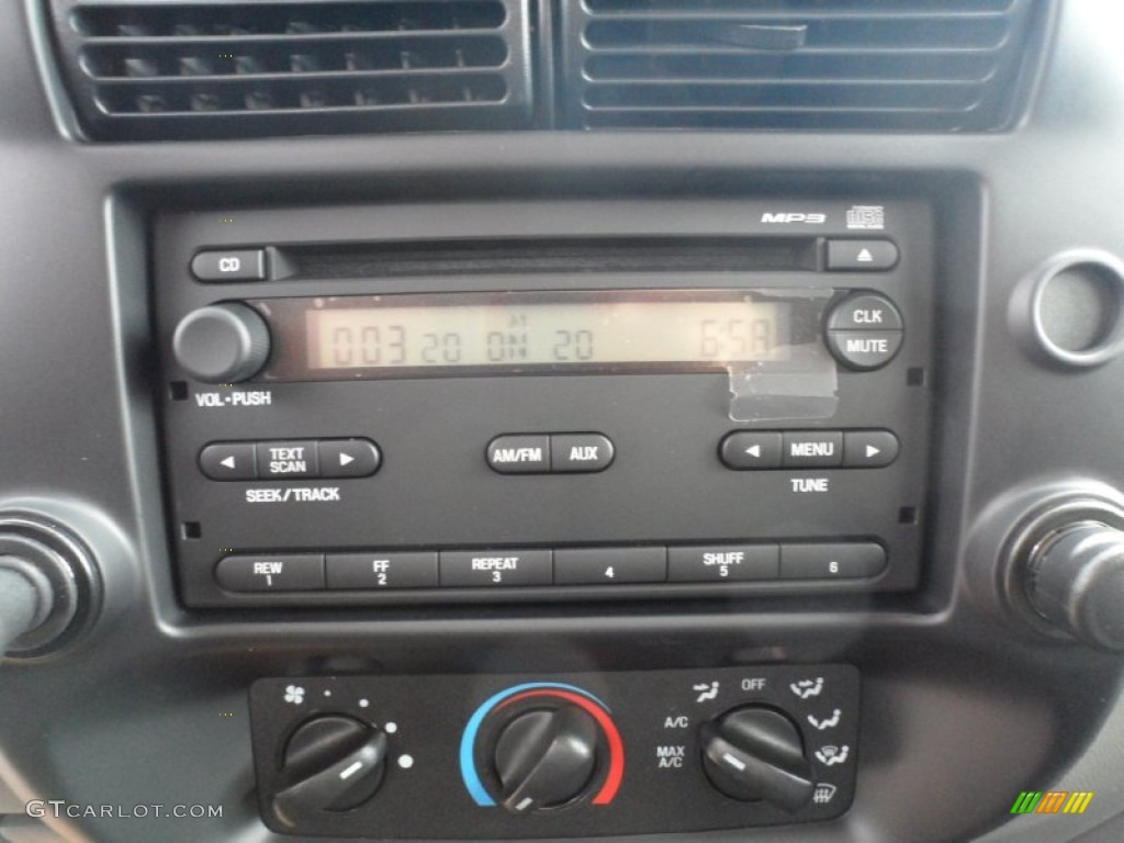2011 Ford Ranger Sport SuperCab Audio System Photo #56273735