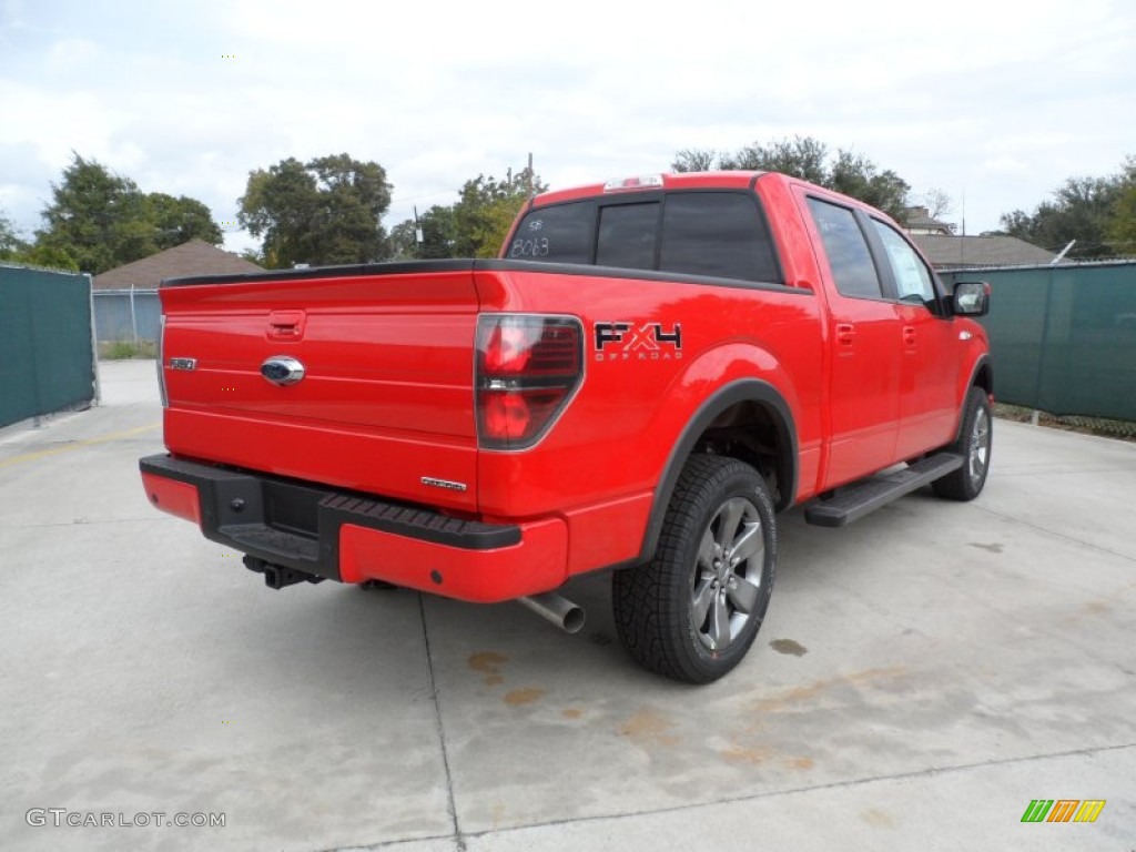 Race Red 2011 Ford F150 FX4 SuperCrew 4x4 Exterior Photo #56273759