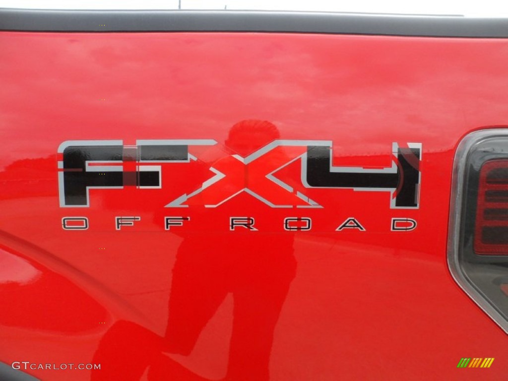 2011 F150 FX4 SuperCrew 4x4 - Race Red / Black photo #18