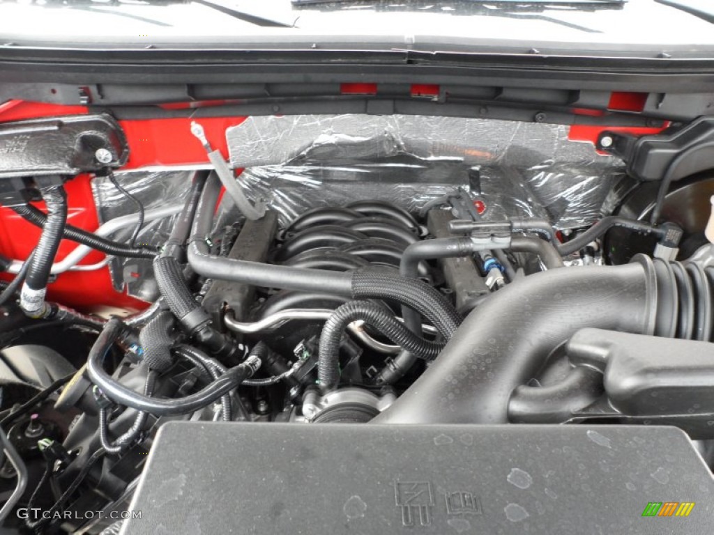 2011 Ford F150 FX4 SuperCrew 4x4 5.0 Liter Flex-Fuel DOHC 32-Valve Ti-VCT V8 Engine Photo #56273810