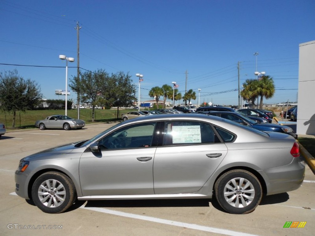 Tungsten Silver Metallic 2012 Volkswagen Passat 2.5L S Exterior Photo #56277465