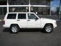 2000 Stone White Jeep Cherokee Limited 4x4  photo #10