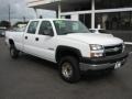 2007 Summit White Chevrolet Silverado 2500HD Classic LS Crew Cab 4x4  photo #1