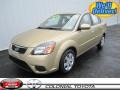 2010 Cashmere Beige Kia Rio LX Sedan  photo #1