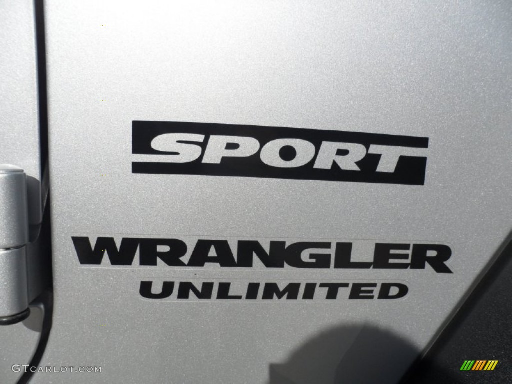 2010 Jeep Wrangler Unlimited Sport Marks and Logos Photo #56278467