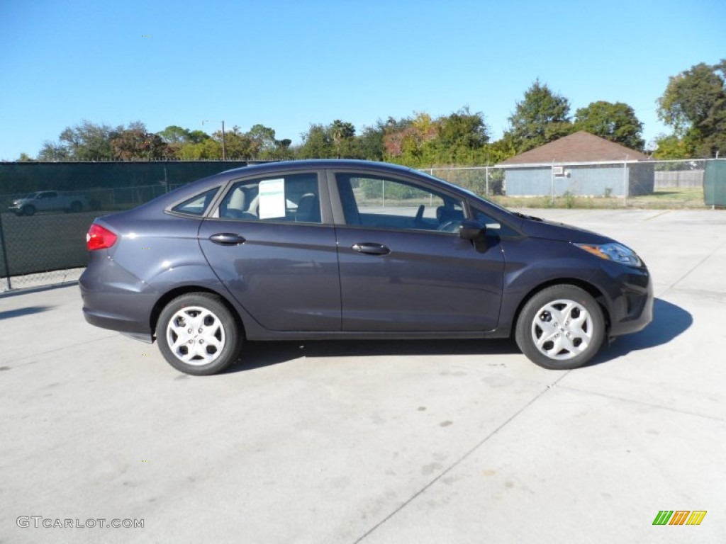 Violet Grey Metallic 2012 Ford Fiesta S Sedan Exterior Photo #56279370