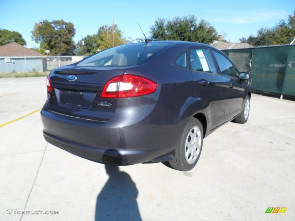 Violet Grey Metallic 2012 Ford Fiesta S Sedan Exterior Photo #56279381