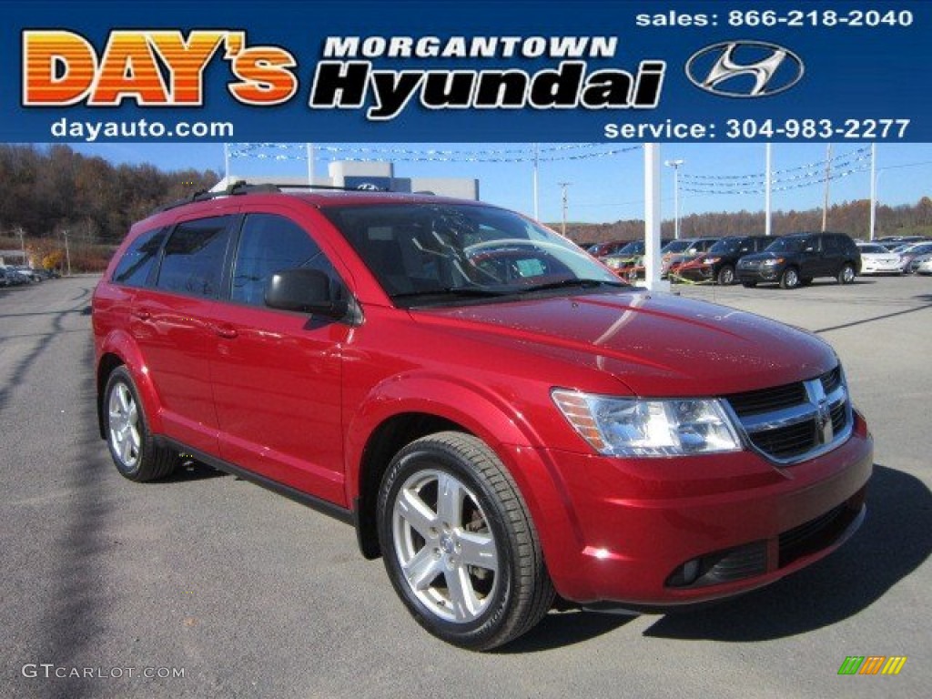 Inferno Red Crystal Pearl Dodge Journey