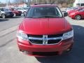 2009 Inferno Red Crystal Pearl Dodge Journey SXT AWD  photo #2