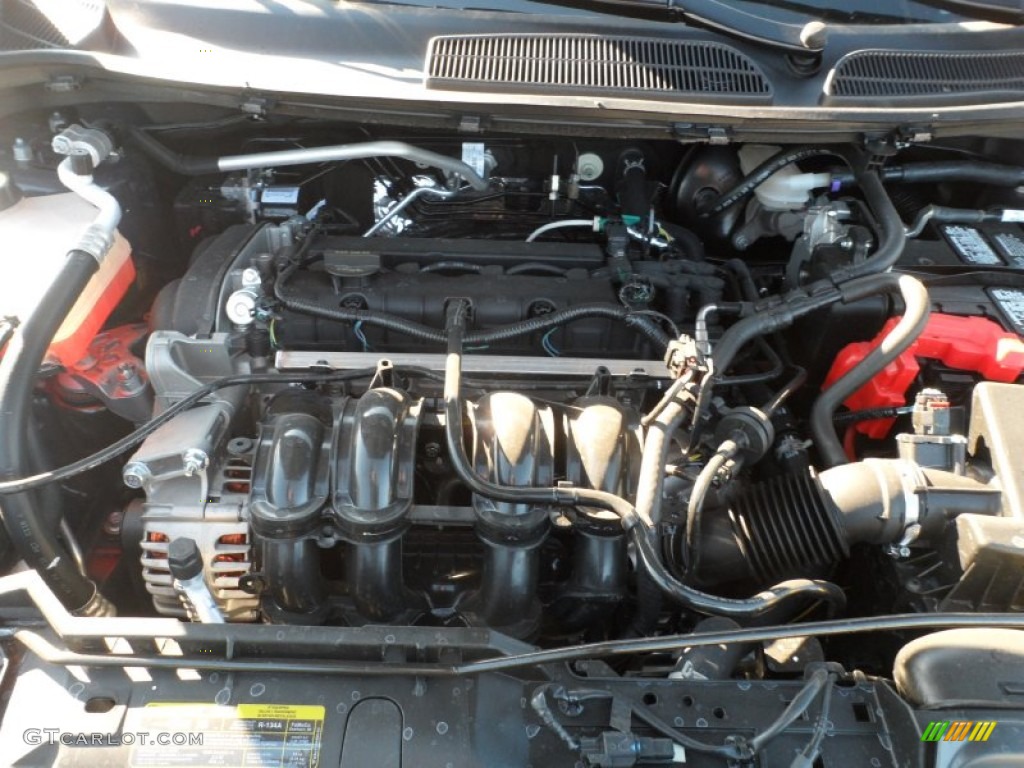 2012 Ford Fiesta S Sedan 1.6 Liter DOHC 16-Valve Ti-VCT Duratec 4 Cylinder Engine Photo #56279502