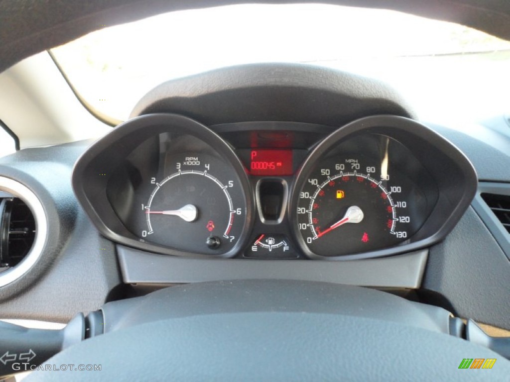 2012 Ford Fiesta S Sedan Gauges Photo #56279617