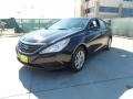 2012 Midnight Black Hyundai Sonata GLS  photo #7