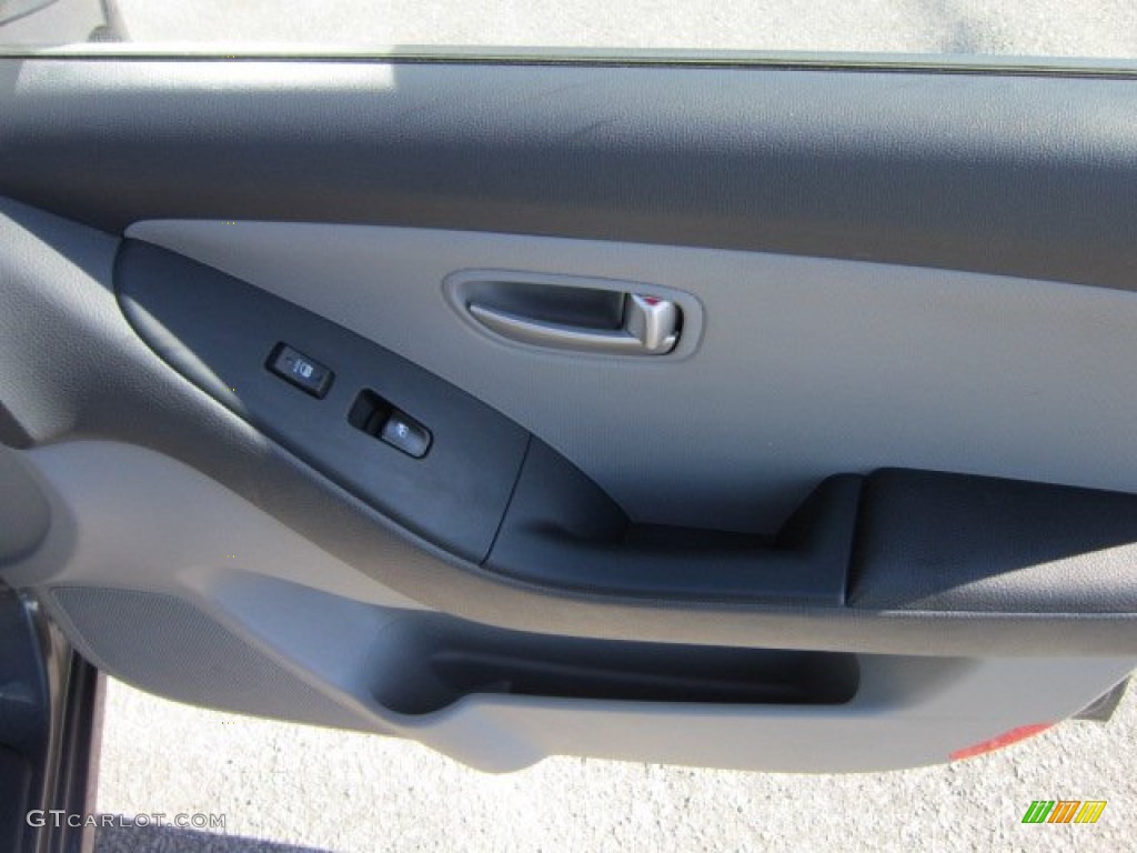 2009 Elantra GLS Sedan - Carbon Gray / Gray photo #11