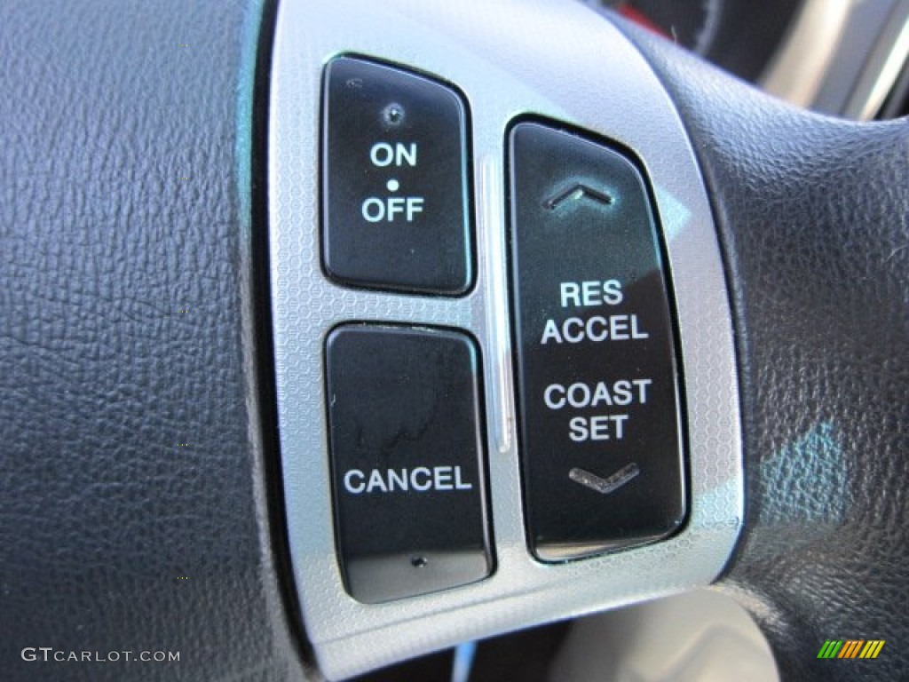 2009 Elantra GLS Sedan - Carbon Gray / Gray photo #18