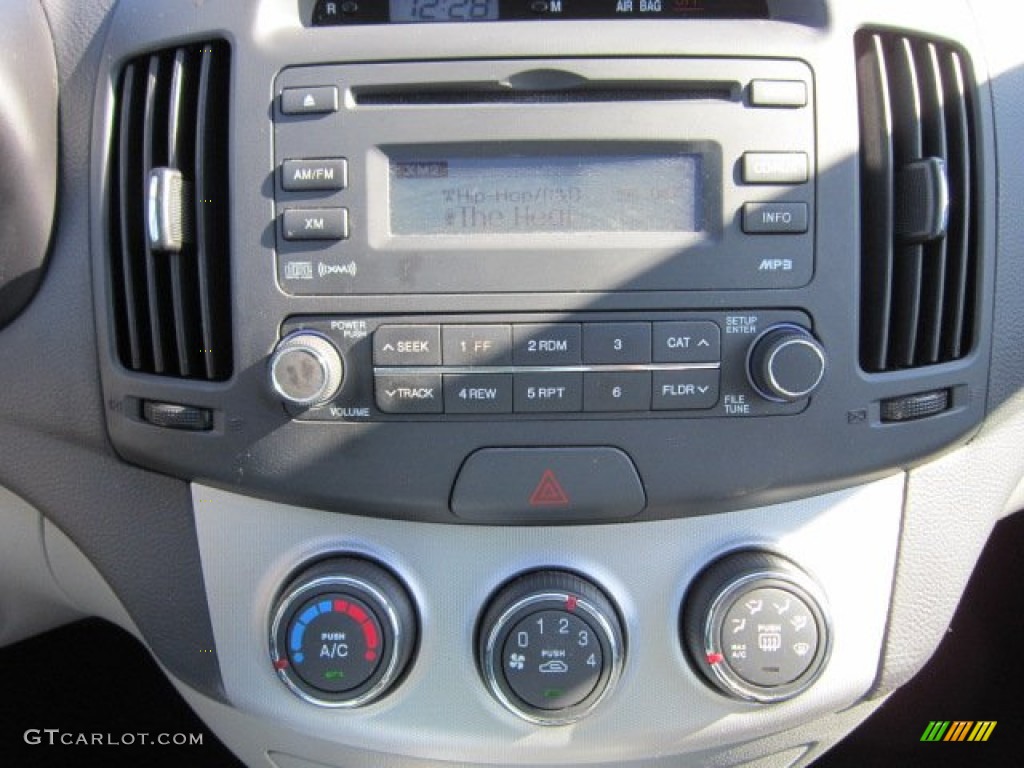 2009 Elantra GLS Sedan - Carbon Gray / Gray photo #19