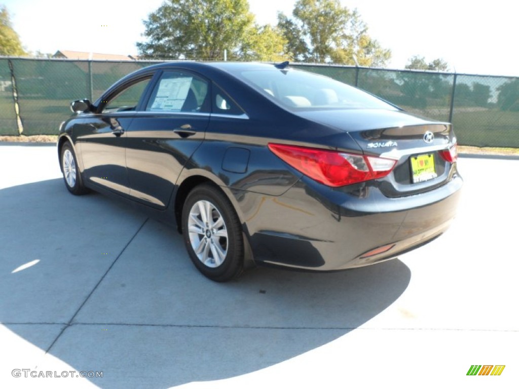 2012 Sonata GLS - Pacific Blue Pearl / Gray photo #5