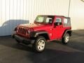 Flame Red - Wrangler X 4x4 Photo No. 1