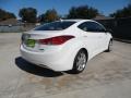 2012 Shimmering White Hyundai Elantra Limited  photo #3