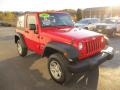 Flame Red - Wrangler X 4x4 Photo No. 5