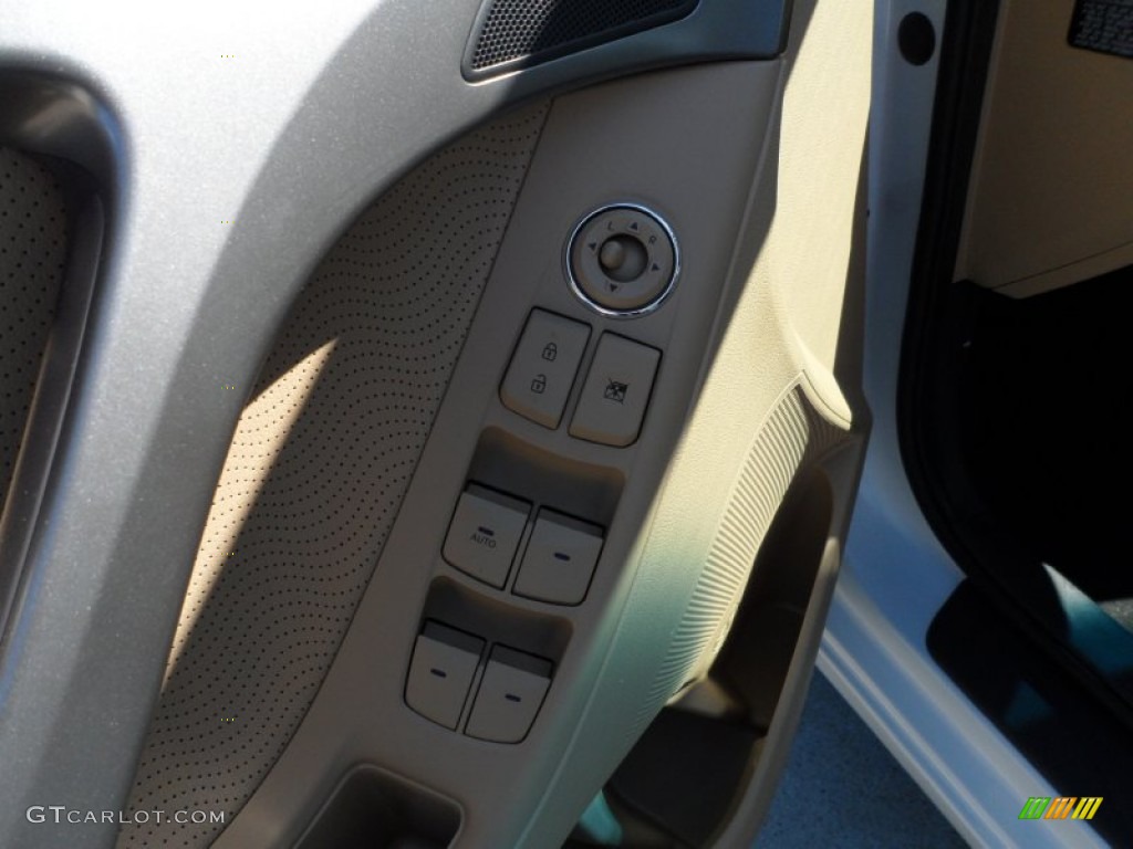 2012 Elantra Limited - Shimmering White / Beige photo #23