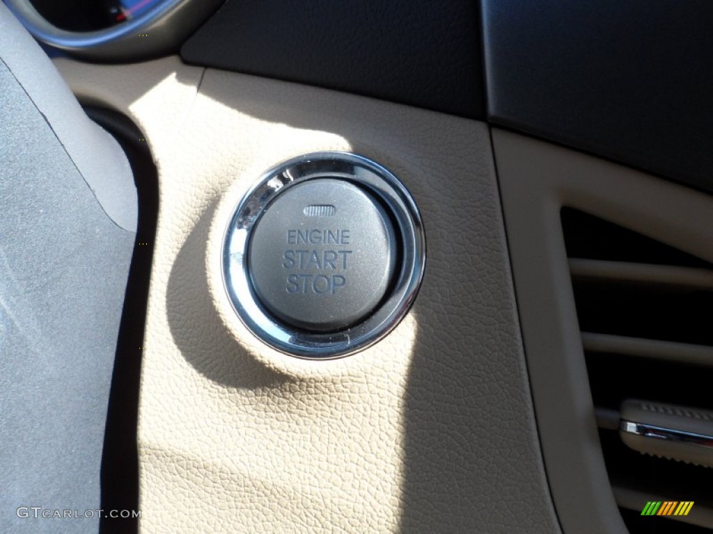 2012 Elantra Limited - Shimmering White / Beige photo #31
