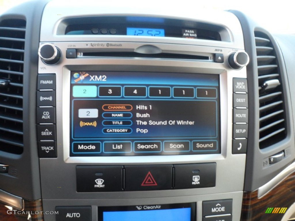2012 Hyundai Santa Fe Limited Controls Photo #56281398