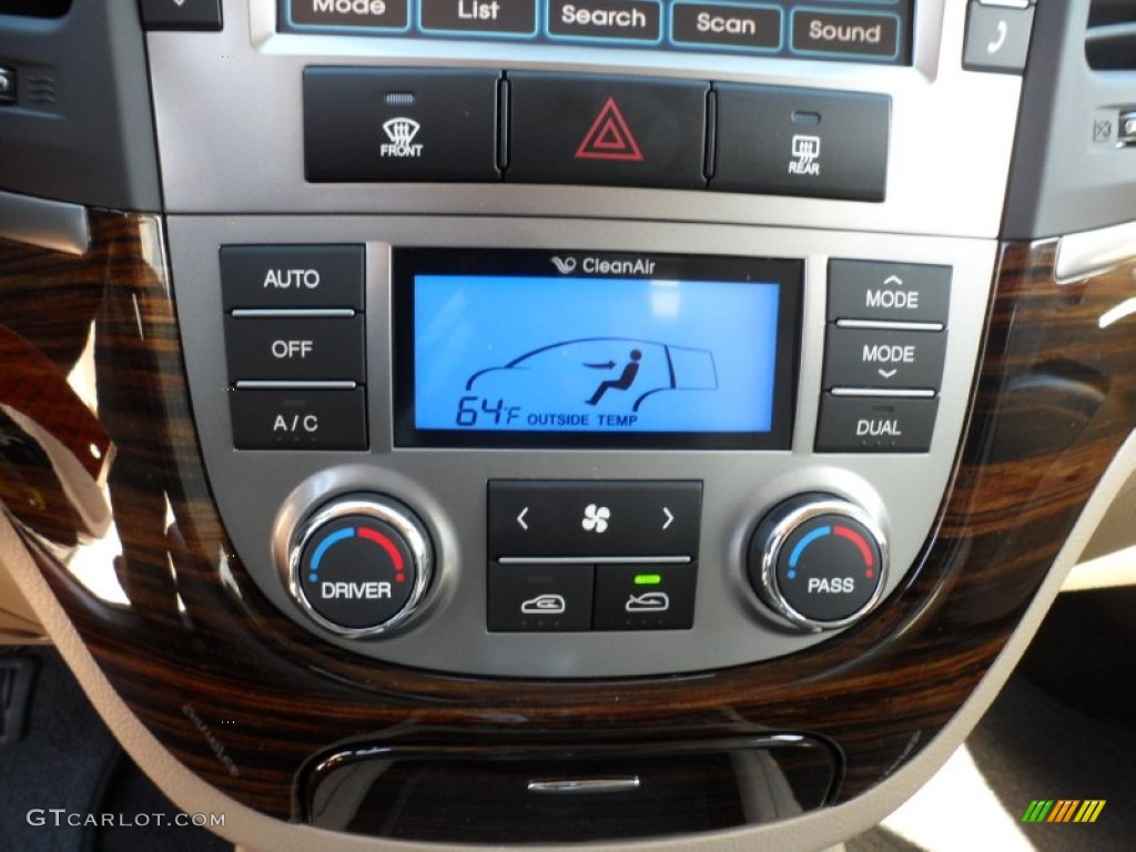2012 Hyundai Santa Fe Limited Controls Photo #56281407