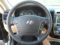 Beige Steering Wheel Photo for 2012 Hyundai Santa Fe #56281434