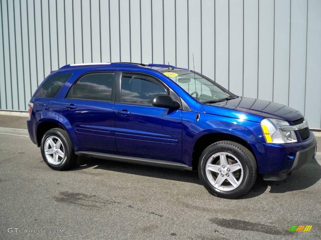 2005 Equinox LT AWD - Laser Blue Metallic / Light Gray photo #1