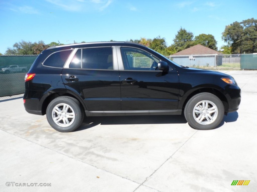 Twilight Black 2012 Hyundai Santa Fe GLS Exterior Photo #56281831