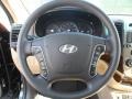 Beige Steering Wheel Photo for 2012 Hyundai Santa Fe #56282085